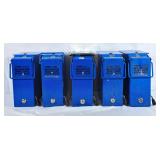 Five money gard lock boxes, no keys one already