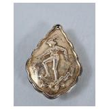 Large Vintage Pendant - Unknown Metal