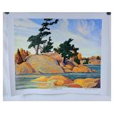 Franklin Carmichael "Island Georgian Bay" Print -