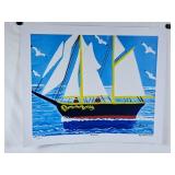 Maud Lewis "Bluenose" Print - 24"x20"