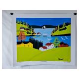 Maud Lewis "Digby Harbour" Print - 24"x20"
