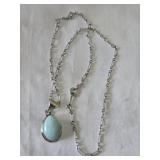 Sterling Silver Necklace 925 pendent