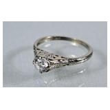 Stunning 18Kt Diamond Engagement Ring - Size 5.5