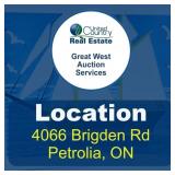 Location: 4066 Brigden Rd, Petrolia, ON