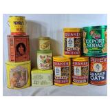 Various Collectible tins!