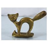 Solid Brass Fraidy Cat Bottle Opener