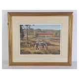 Dapple Horses, Seasons, Summer scene Waterloo