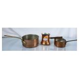 Brass & Copper Cookware & Saucier Pot
