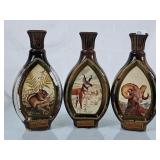 Vintage Jim Beam Whiskey Bottles - Chipmunk,
