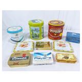 Collectible cigarette/ tobacco tins