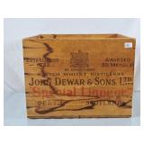Vintage John Dewar & Sons Ltd Special Liqueur Wood