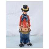 Vintage Sad Clown Planter - 12"H