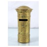 Vintage Post Office Letter Box Brass Bank