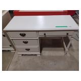 Solid 4 drawer desk