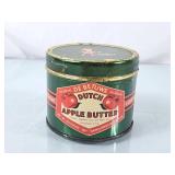 Vintage Dutch Apple Butter Tin