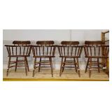 4 vintage pub chairs