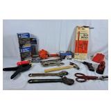 Tool lot, Bosch jigsaw blades, third hand tool