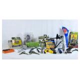Huge assortment of tools, needle nose pliers, zip