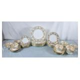 Beautiful Wedgwood Bone China Dinnerware - 46pcs