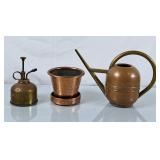 Copper & Brass Watering Can & Mister, & Copper