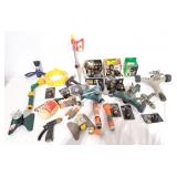 Assortment of sprinklers and hose attachments