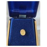 10k gold pin