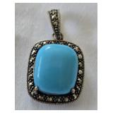 Marc Sterling Silver Pendent 925 signed
