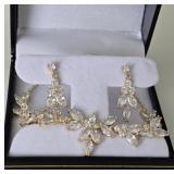Lovisa Diamond Simulants Necklace & Earring Set