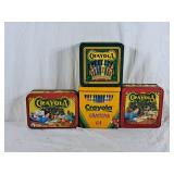 Crayola tin lot