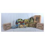 Ladies/ Floral Tin lot