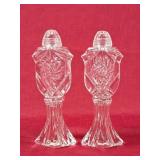 Stunning Cut Glass S&P Shakers