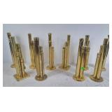 Collection of brass coin banks