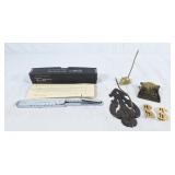 Receipt holder, mouse ring holder, Ludwig