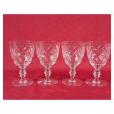 Pretty Crystal Water Goblets