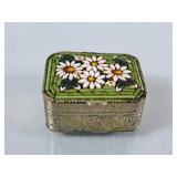 Vintage Italian Micro Mosaic Trinket Box - Made