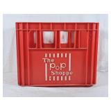 The pop Shoppe red pop bottle crate