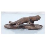 Solid Cast Lizard Door Knocker