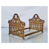 Expandable Brass Book Holder