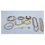 Assortment of Costume Jewelry including Monet