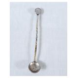 Vintage Netherlands Coin Souvenir Spoon