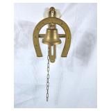 Gorgeous Horseshoe Wall Mounted Dinner Bell -