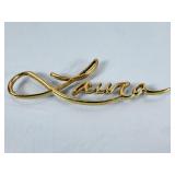 Heavy Brass "Laura" Wall Mount