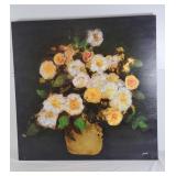 Ren-Wil Bevy wall art features a lush, textured