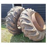 Goodyear 18.4-34 T-rail snap on duals