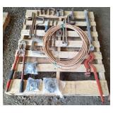 Clevis's, linkage, bolt cutters, bearings, chain