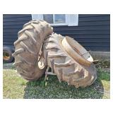 Goodyear 18.4-38 T-rail snap on duals