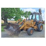 Case 580 Super E backhoe Extendahoe.