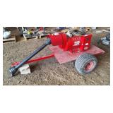 Winpower 45/25PTCD PTO generator on trailer