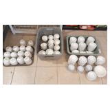 White restaurant-grade soup bowls