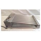 Roll a grill. Commercial hot dog roller